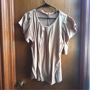 ASOS Pleated Ruffle Sleeve blouse top